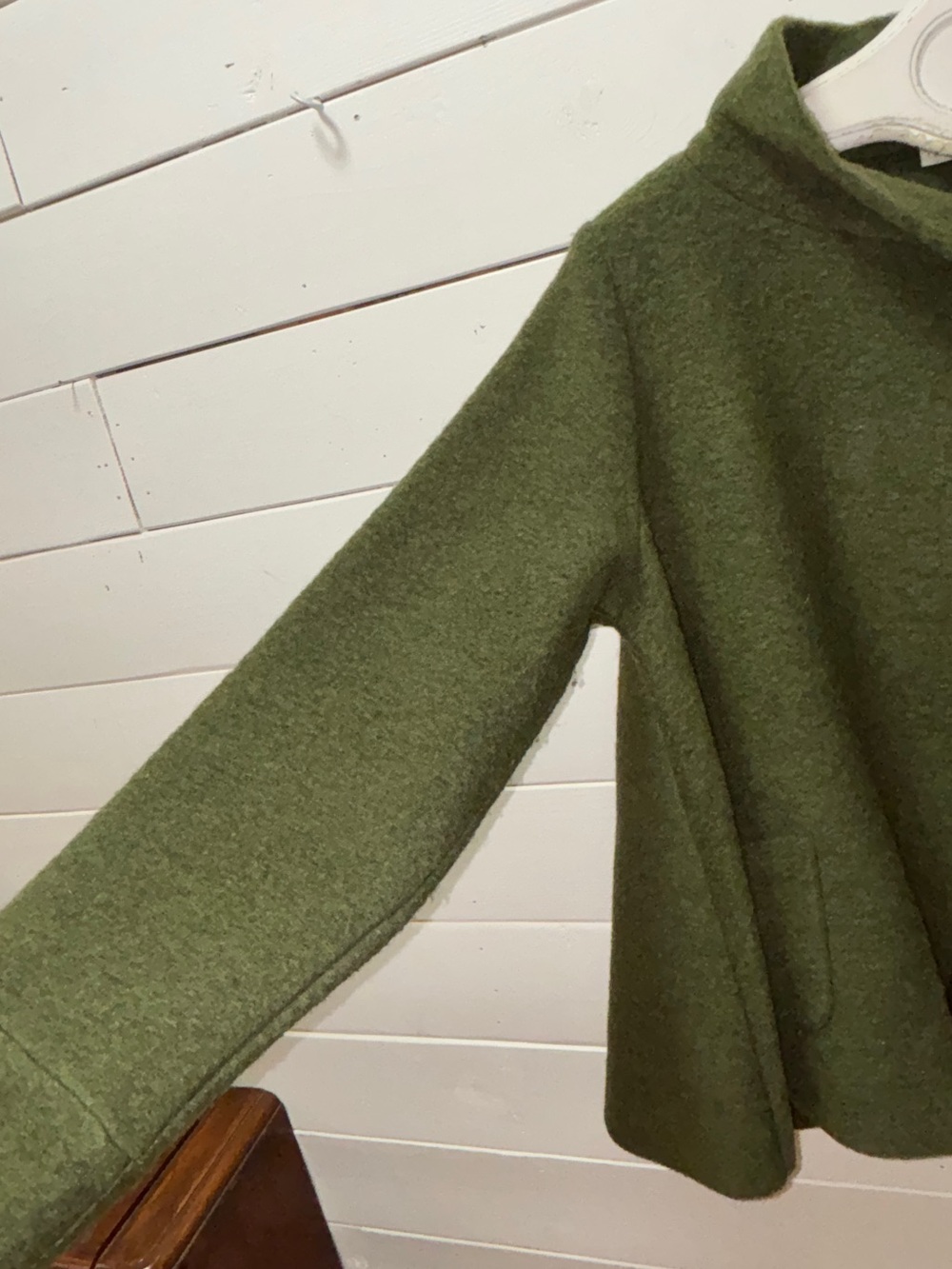 Martino Midali Olive Wool Blend Jacket – Size L - Picture 6 of 12